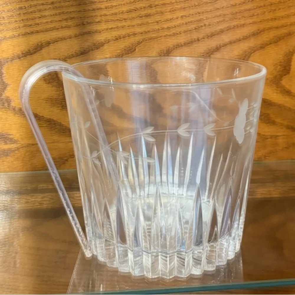 *Rare Find* Vintage Princess House Ice Bucket with Tong